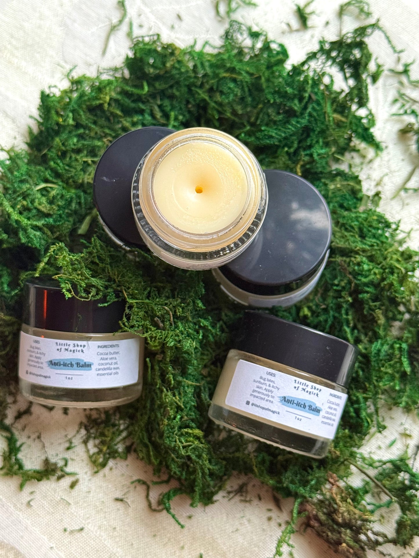 Anti Itch Balm - bug bites, sunburn, & itchy skin
