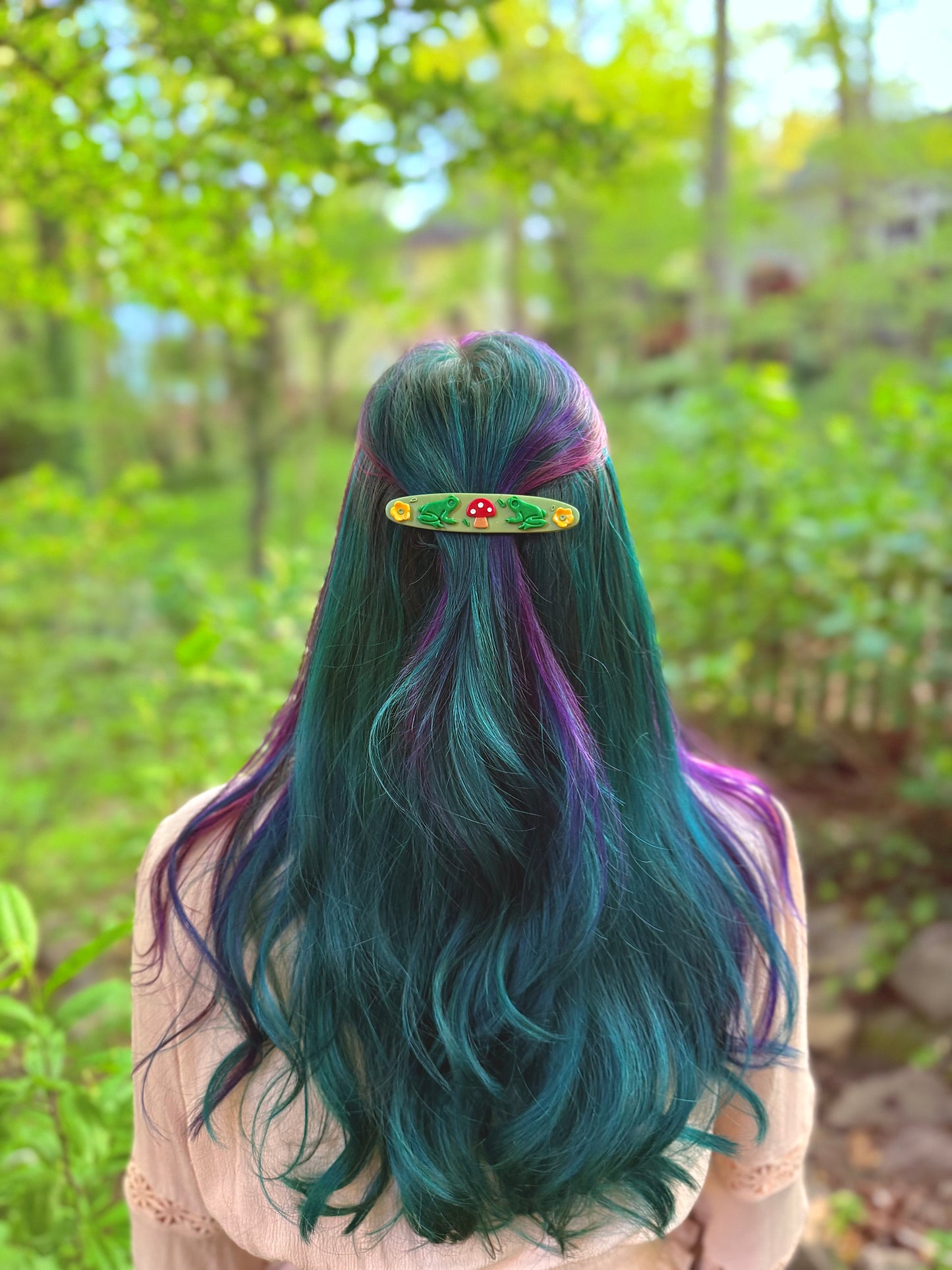 Hair Clip - Clay made clips