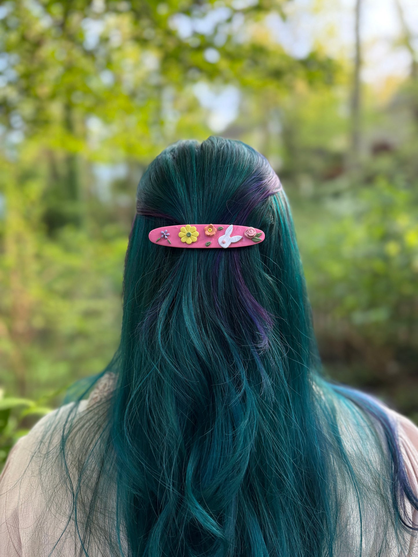 Hair Clip - Clay made clips