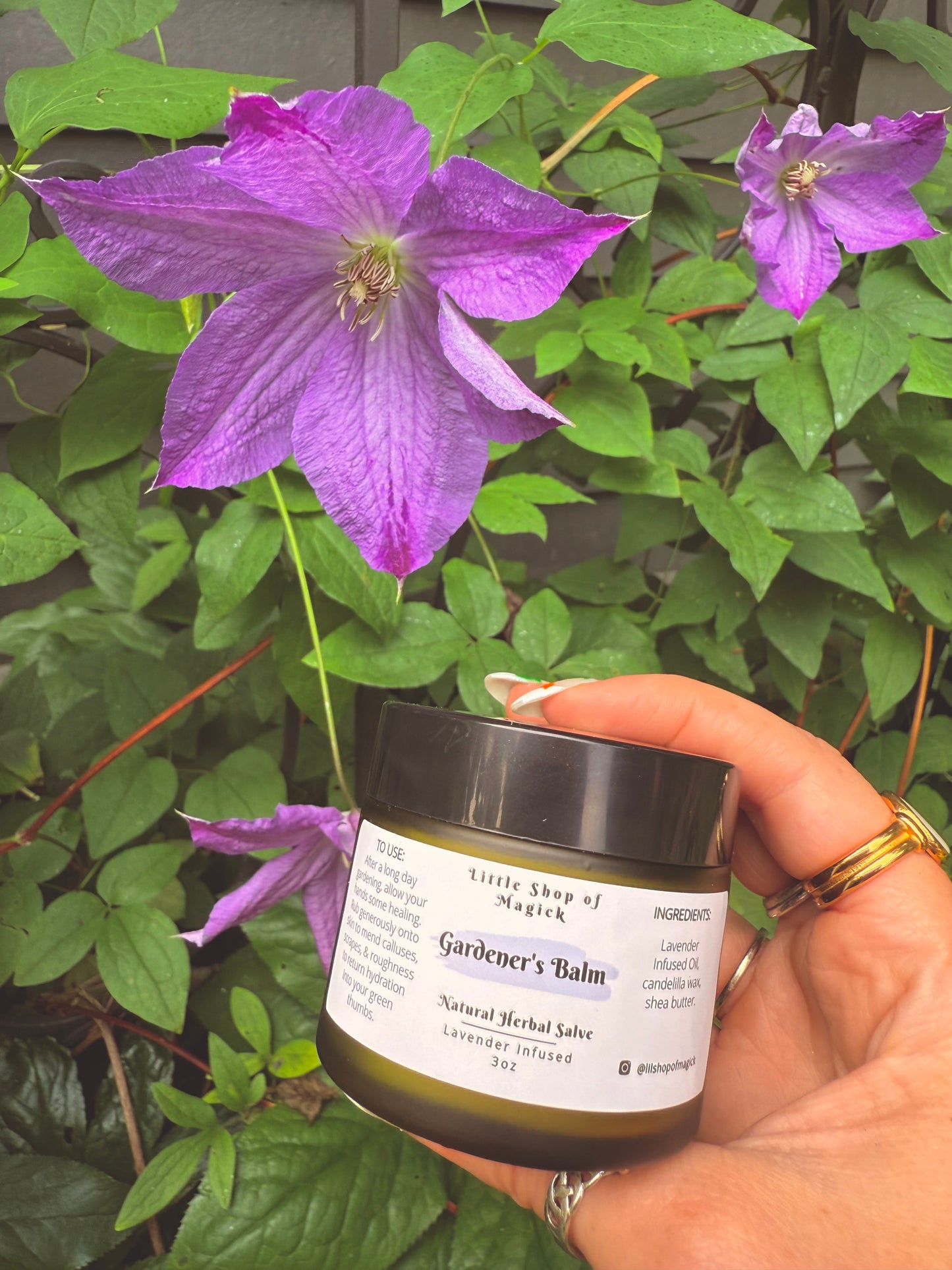 Gardener’s Balm - Herbal Infused Hand Salve
