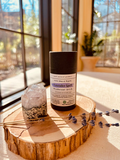 All Natural Deodorant Stick - Lavender Spell