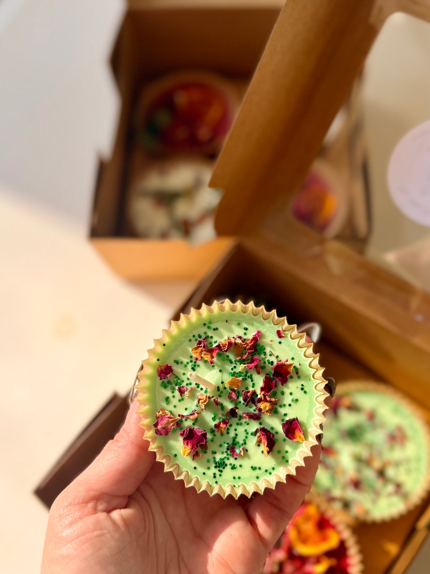 Soy Wax Fire Starter - 4 pack - Scented Natural Fire Starters - Fire Pit Campfire Starter