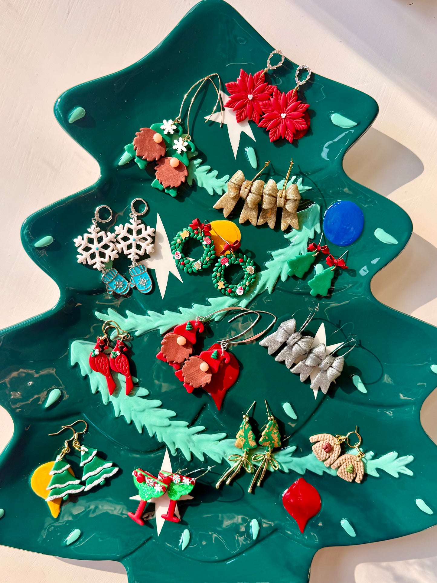 Vintage Witch - Classic Christmas Earrings