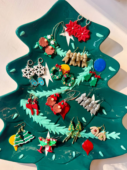 Vintage Witch - Classic Christmas Earrings