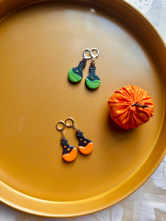 Autumn Witch - Autumnal Potion Earrings