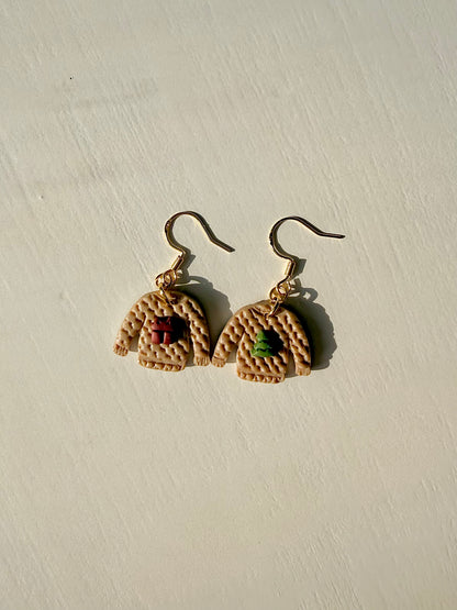 Vintage Witch - Classic Christmas Earrings