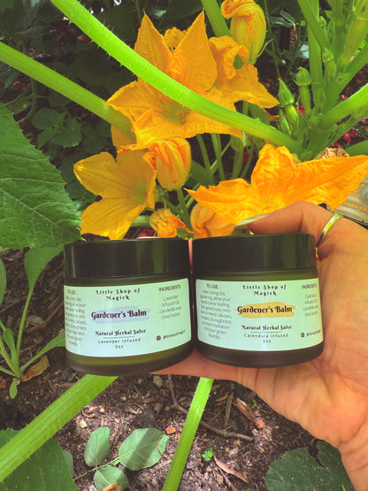 Gardener’s Balm - Herbal Infused Hand Salve