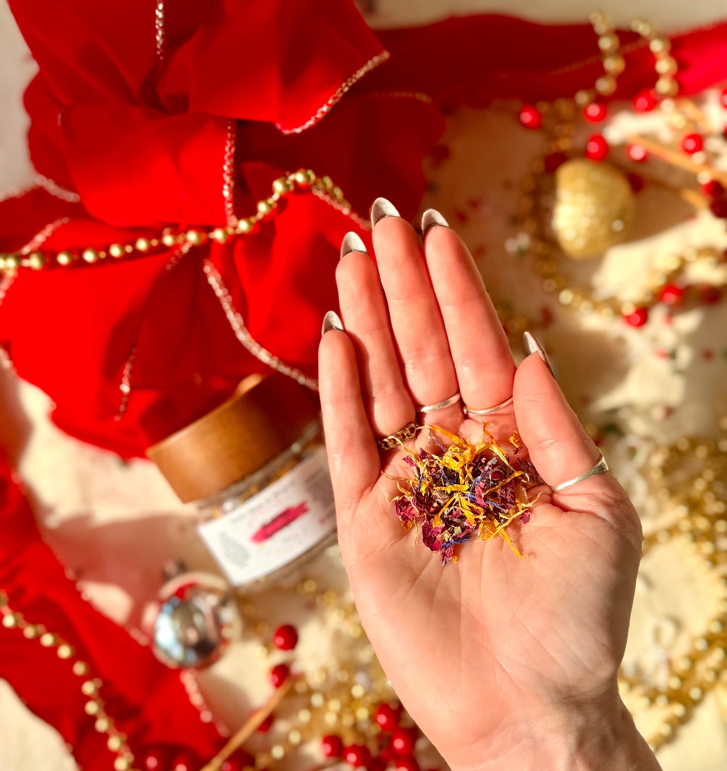 Holiday Sprinkles - Edible Flowers