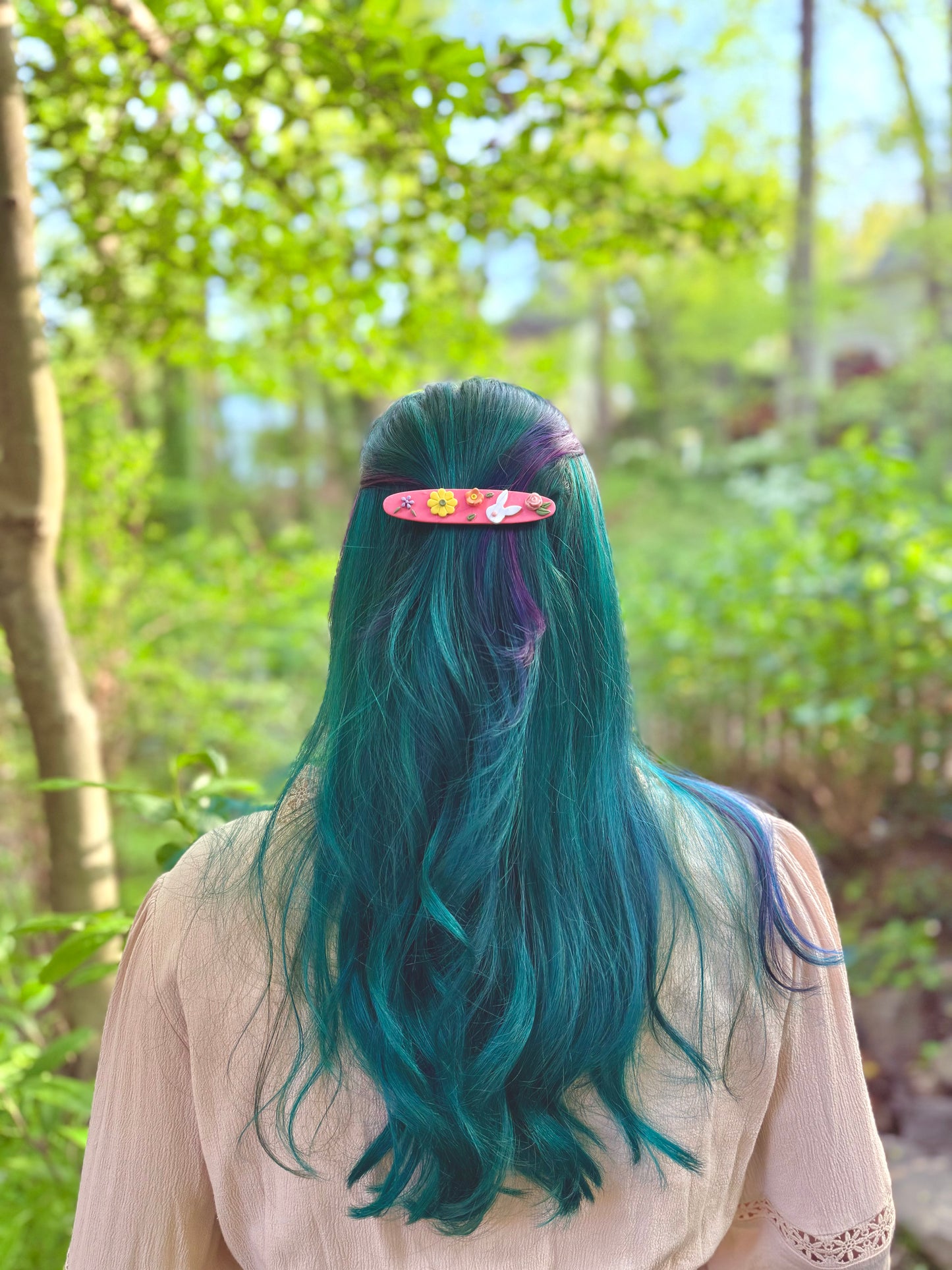 Hair Clip - Clay made clips