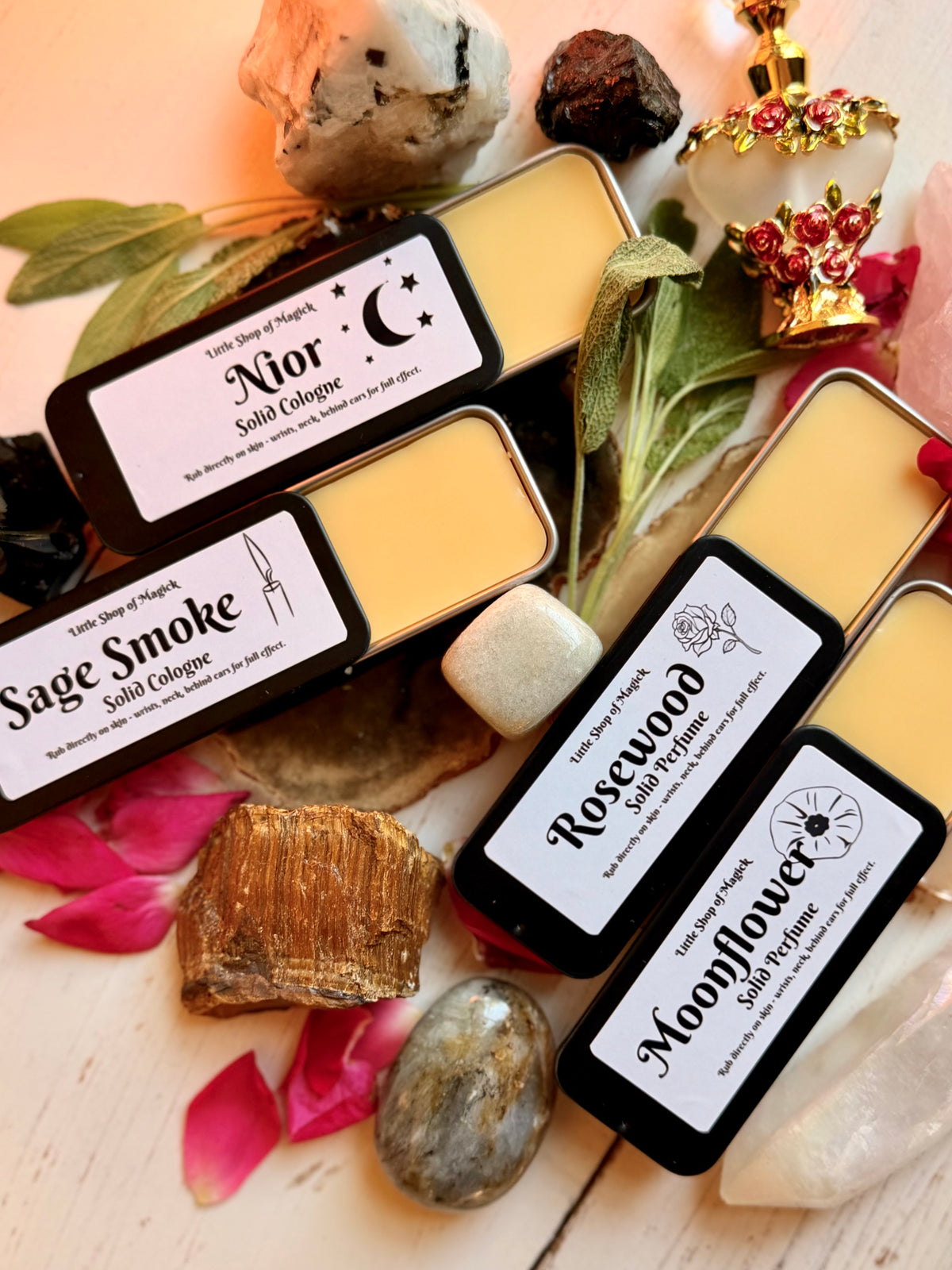Solid Cologne - Vegan & All Natural - Sage Smoke Scented