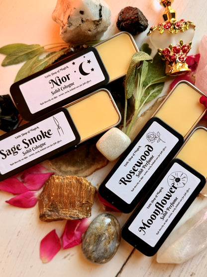 Solid Cologne - Vegan & All Natural - Sage Smoke Scented
