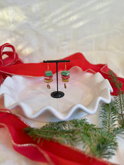 Yuletide Witch - Bookish Witch Earrings