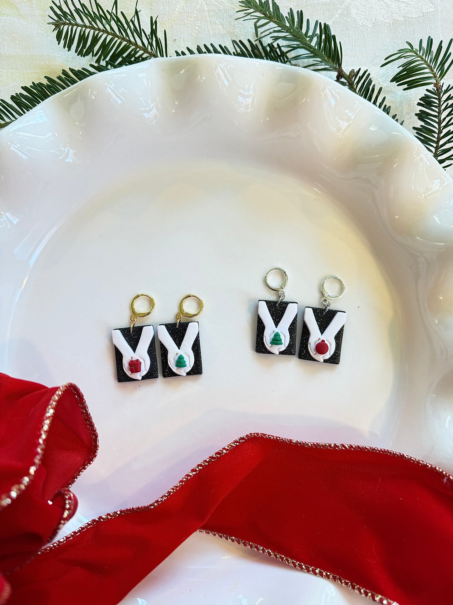 Yuletide Witch - Gift of Christmas Earrings