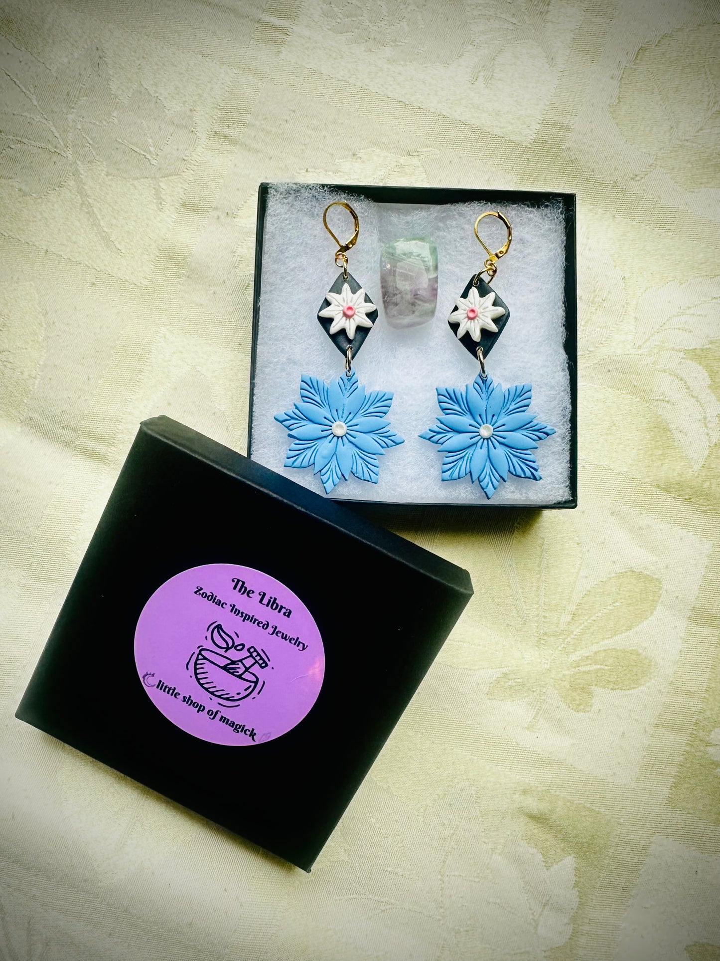 Zodiac Inspired Earrings - The Libra