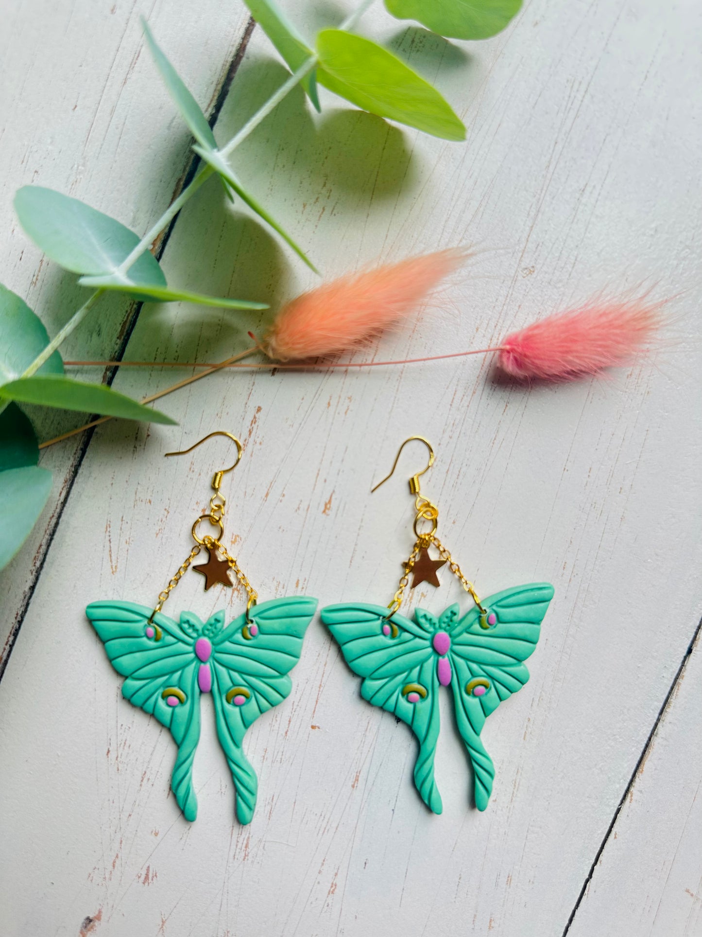 The Everyday Witch - Moth Familiar Earrings