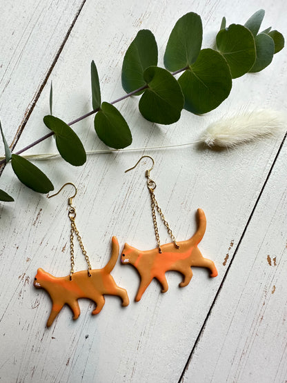 The Everyday Witch - Cat Familiar Earrings