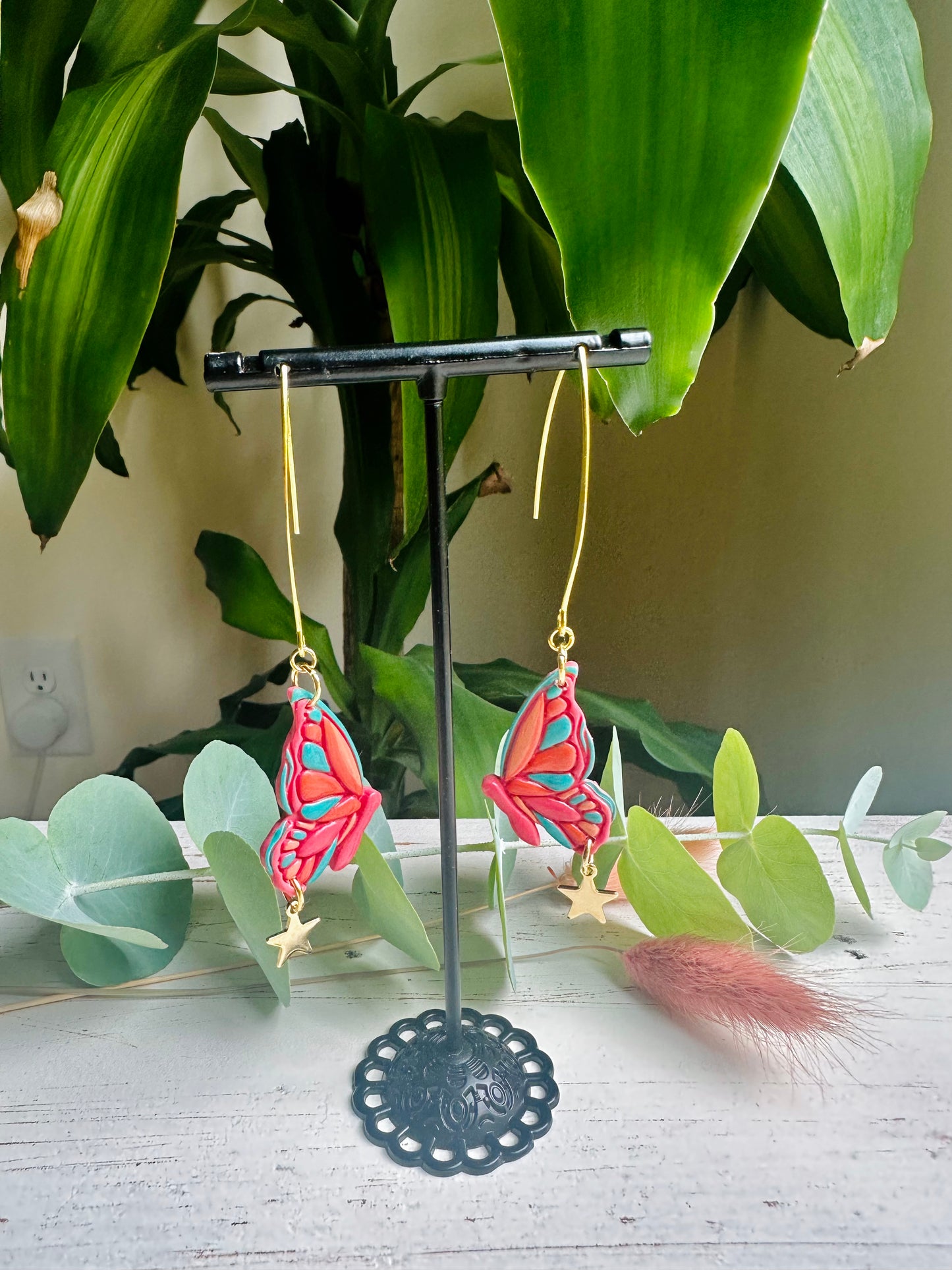 The Everyday Witch - Butterfly Familiar Earrings