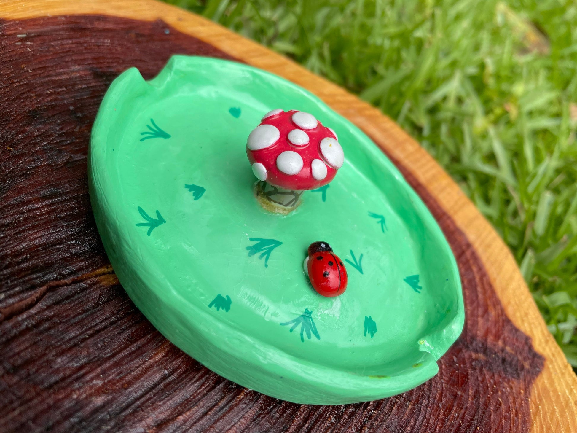 Polymer Clay Ashtray - Mushroom Ashtray - Gifts for Mushroom Lovers - Shroomie Vibes