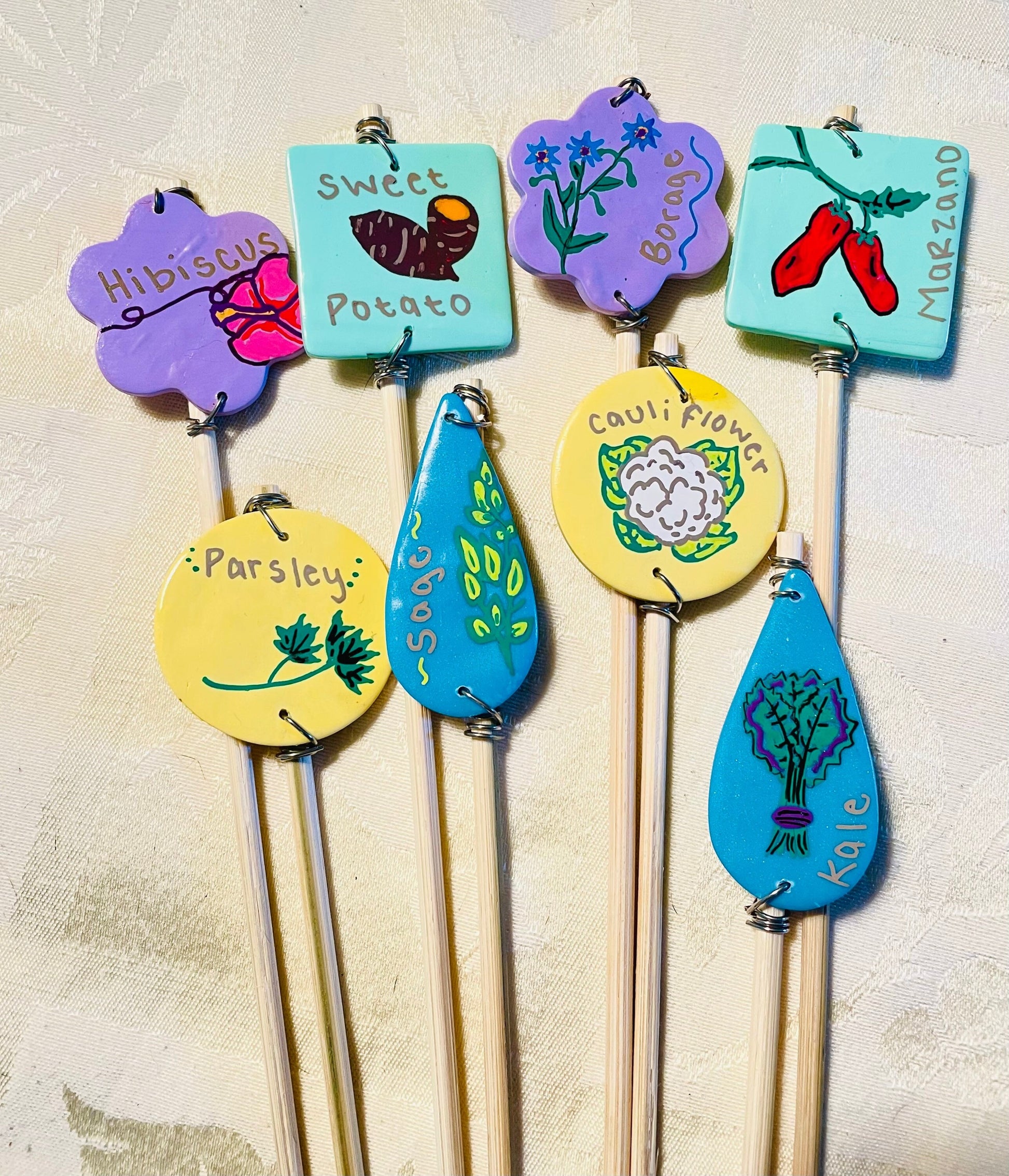 Garden Markers - Garden Stakes - Gift for Gardeners