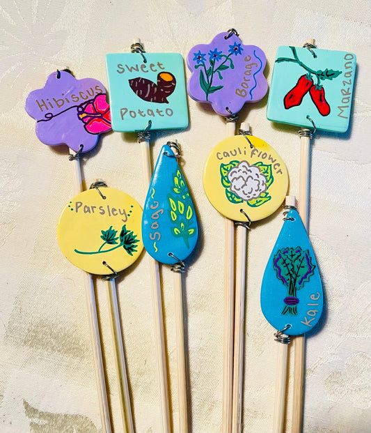 Garden Markers - Garden Stakes - Gift for Gardeners