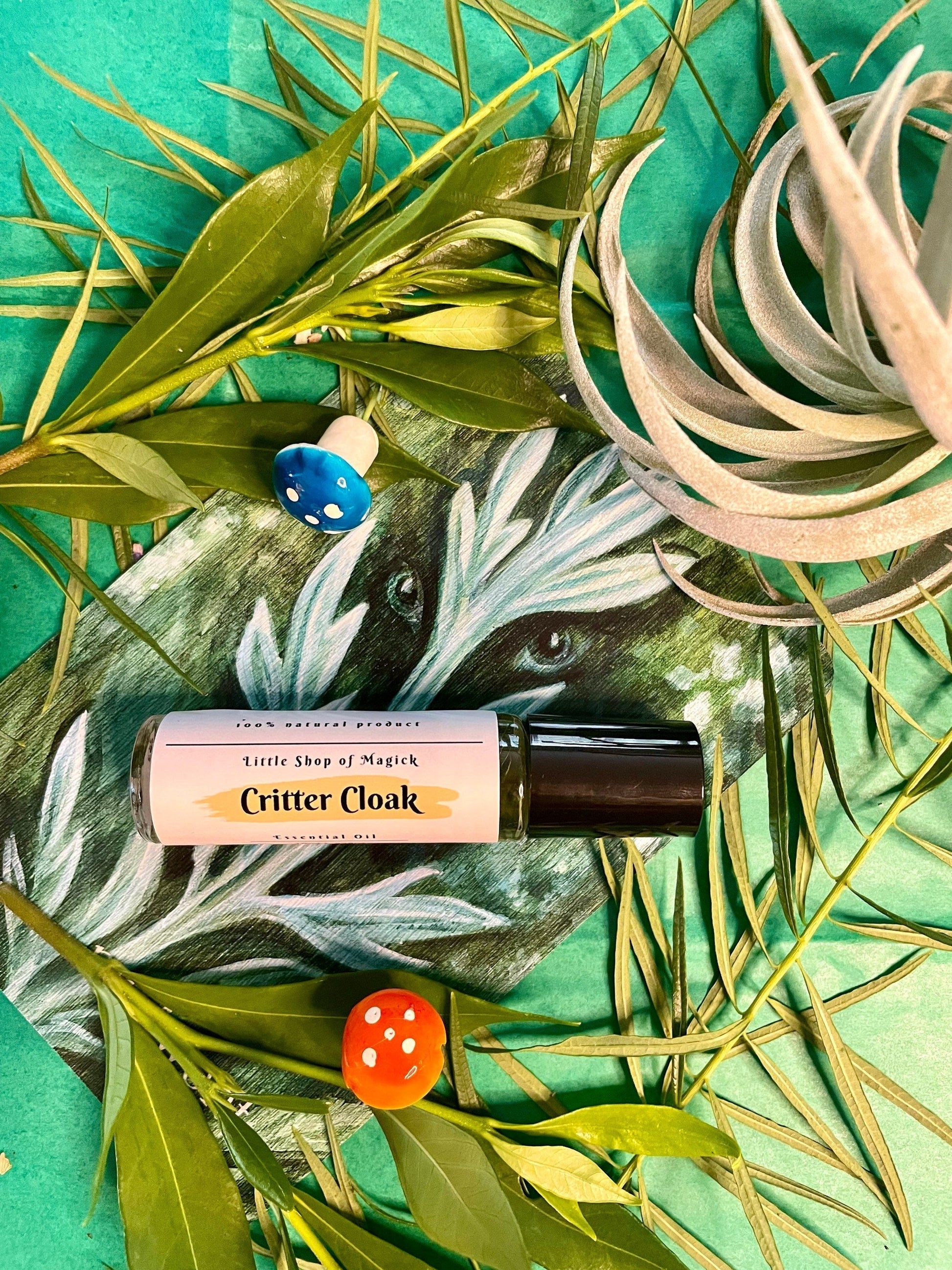 Travel Perfume or Cologne - Witchy Essential Oil Roll-Ons - Herbal Infused Perfumes - Essential Oils for Sleeping