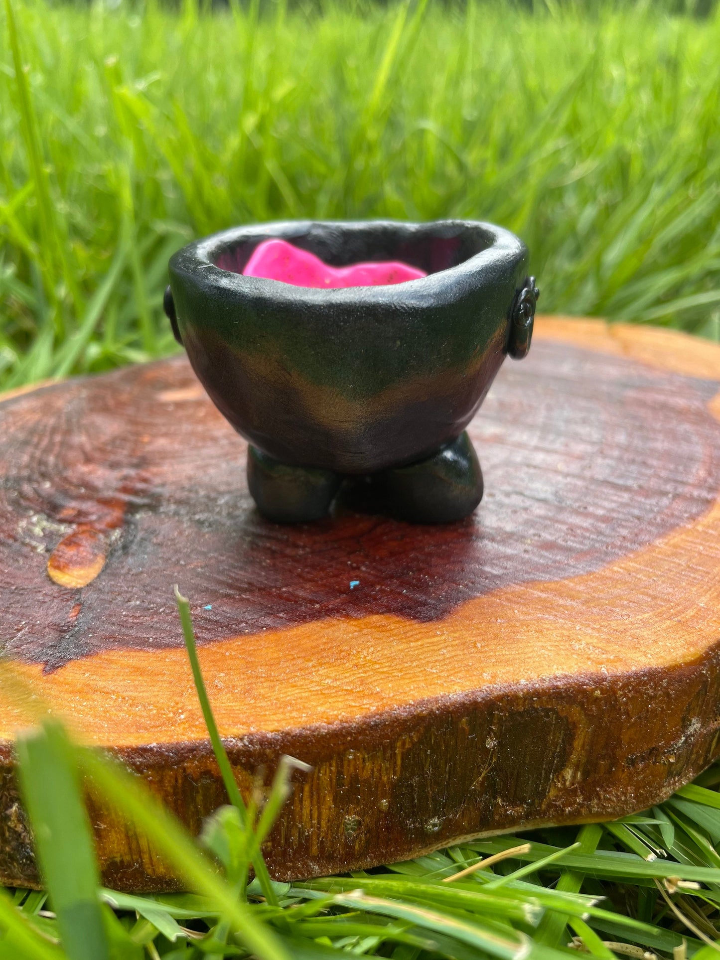 Tiny Cauldron Plant Holder - Air Plant Pot - Witchy Decor - Plant Lover Gift