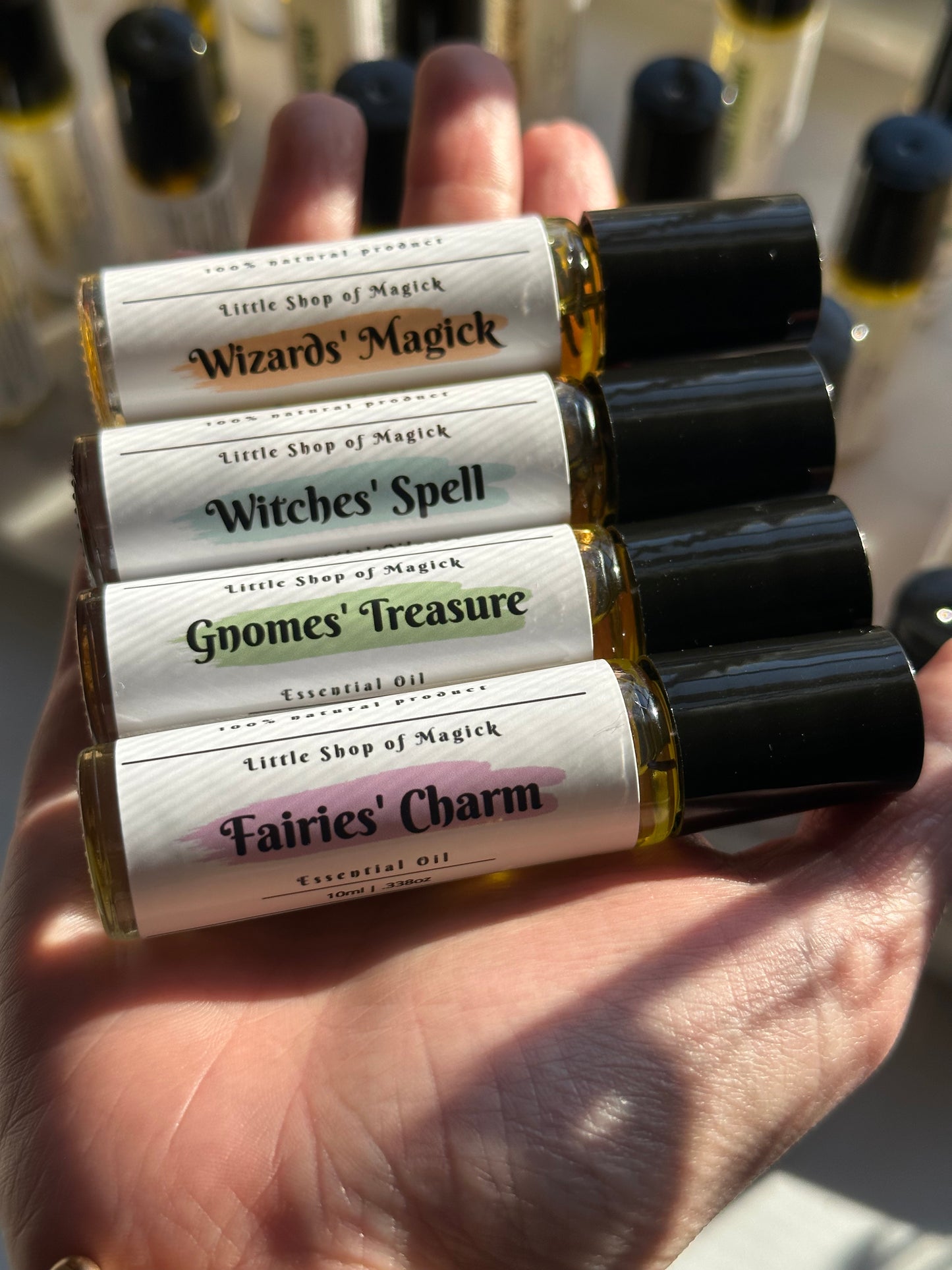 Herbal Infused Rollers - Essential Oil Fragrances - Wizards' Magick