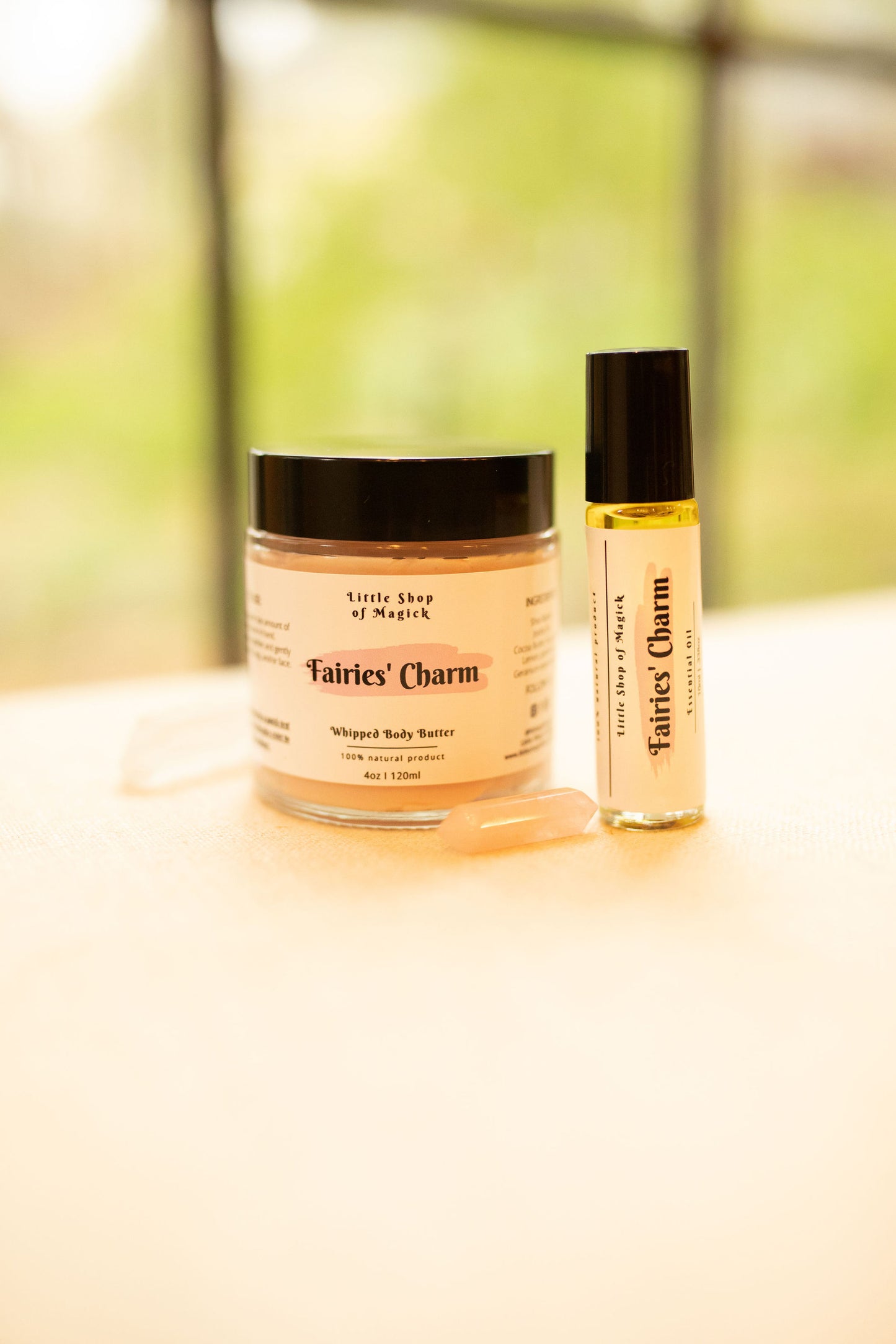 Whipped Body Butter & Herbal Infused Roller Set - Fairies' Charm