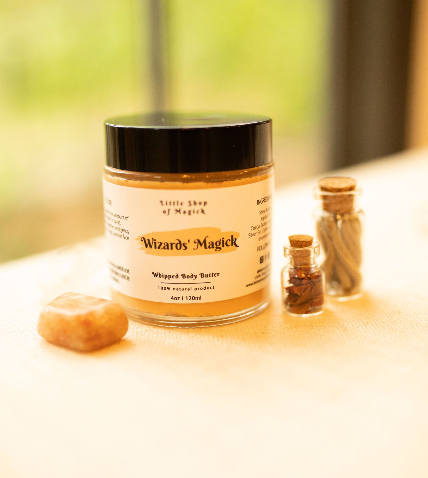 Whipped Body Butter & Herbal Infused Roller Set - Wizards' Magick